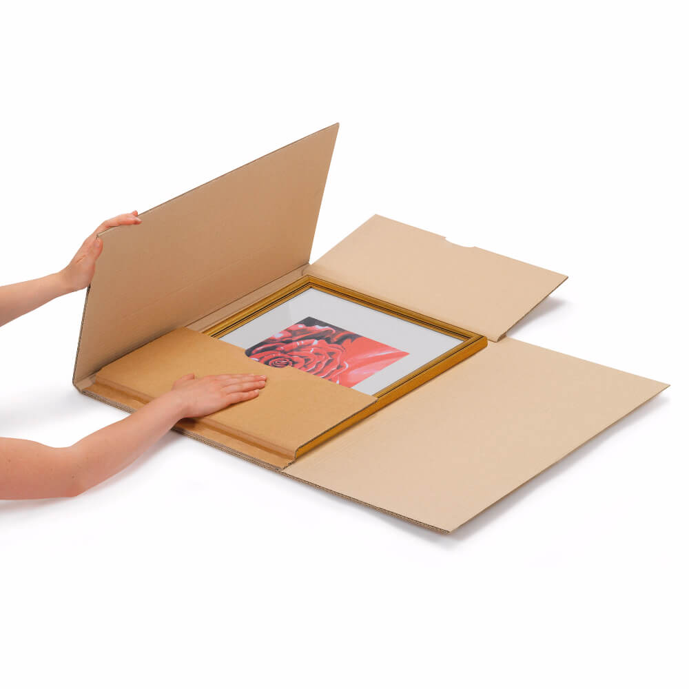 Упаковка картин гофролистом